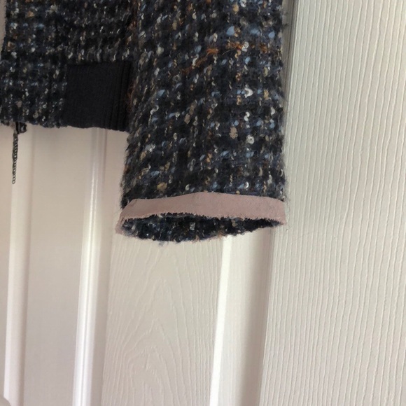 Ann Taylor LOFT tweed bomber jacket - Picture 5 of 7